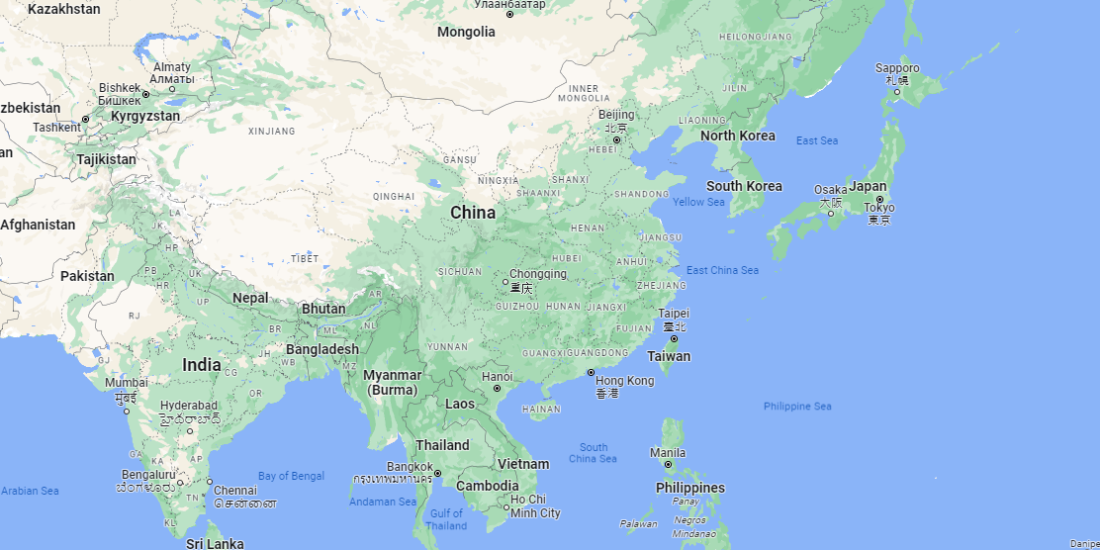 google map_Asia